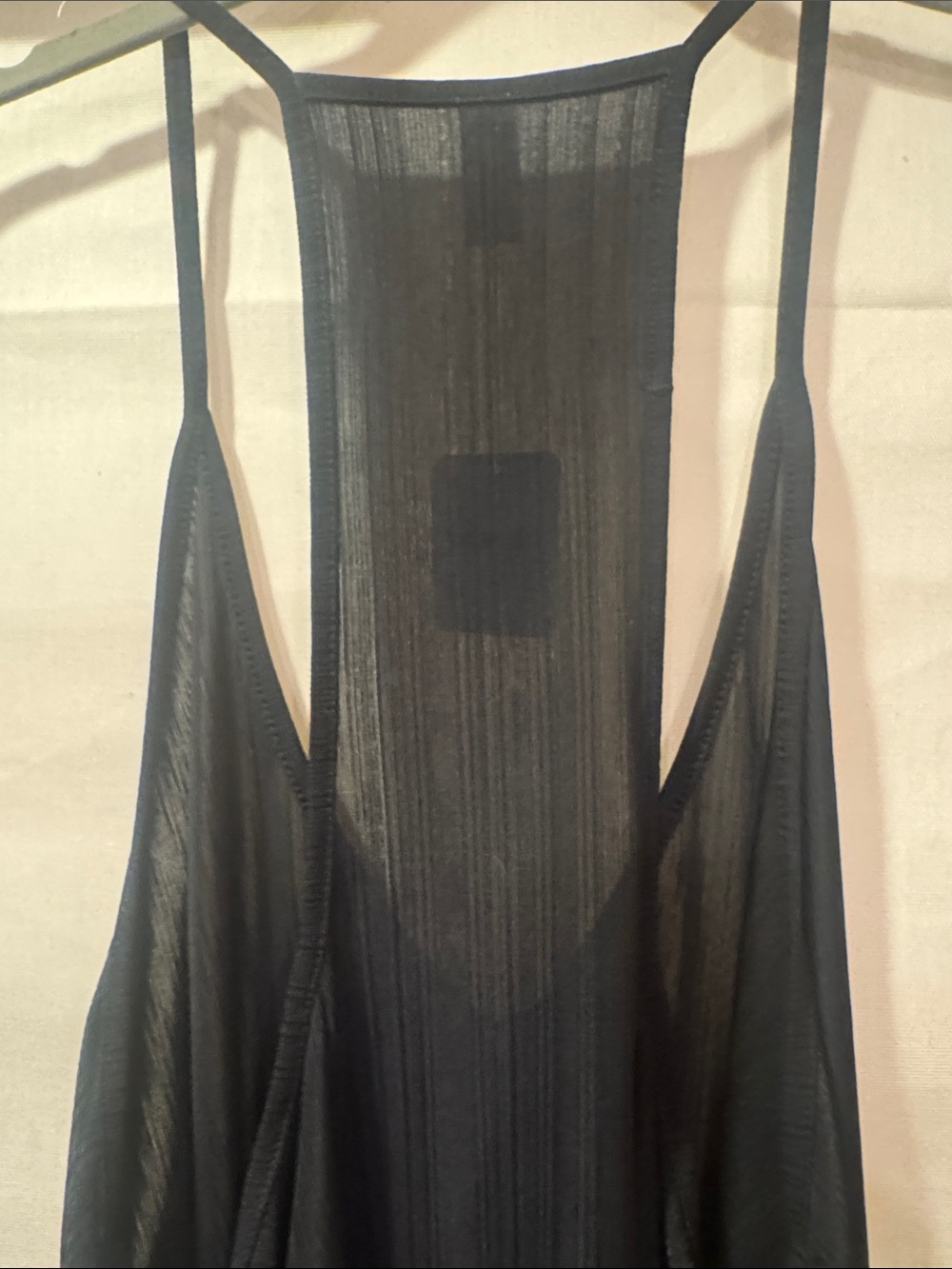 intimately by Free People Black Sheer Strappy Slip Chemise - Picture 4 of 6